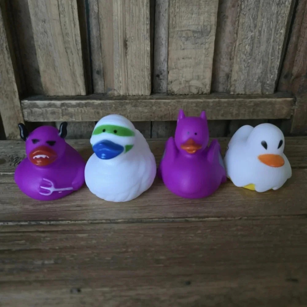12 Halloween Rubber Ducks